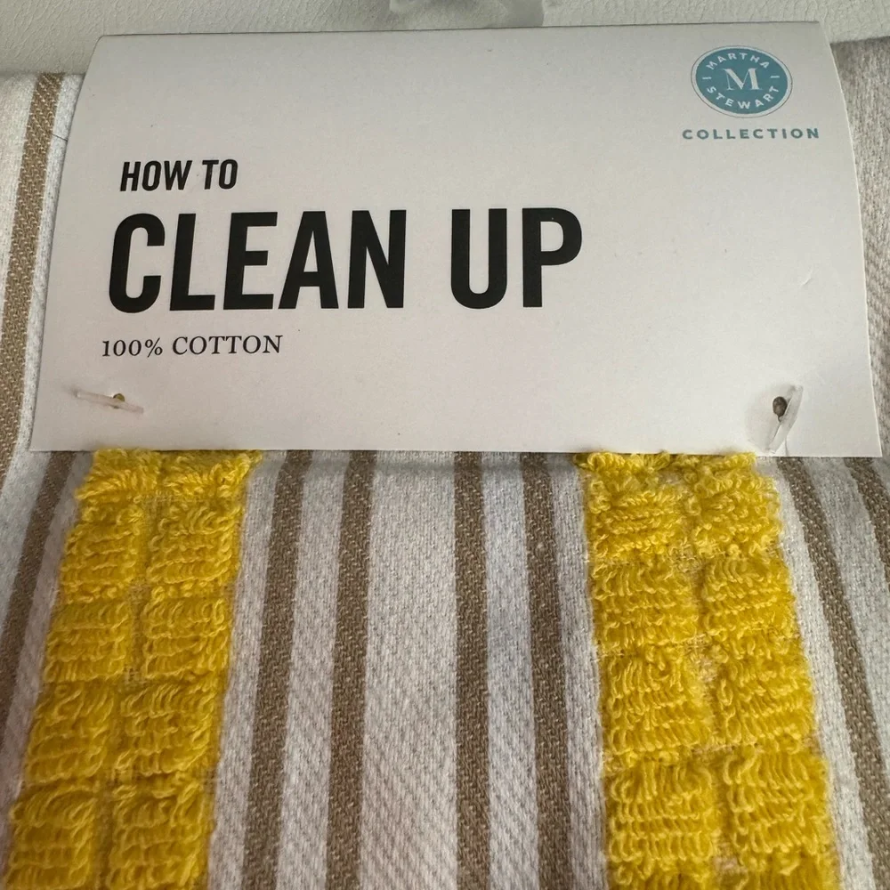 NWT Martha Stewart 3pc kitchen towel set